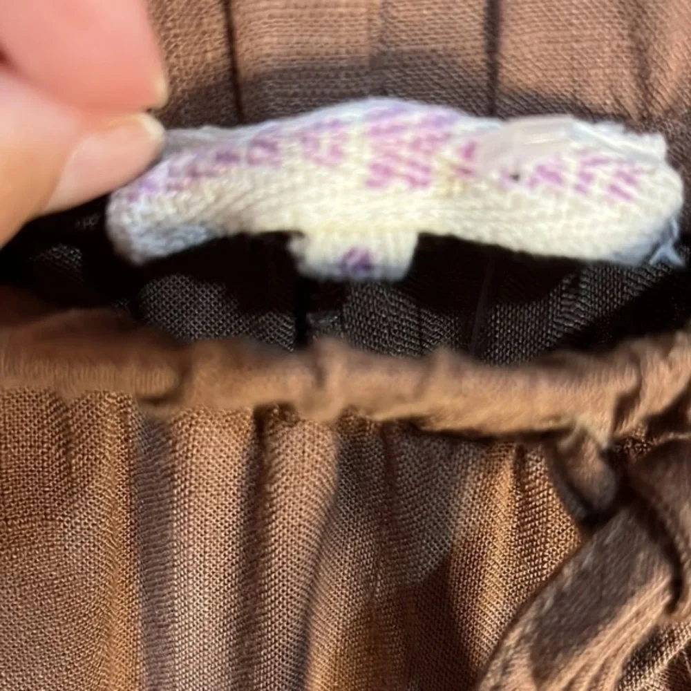 Alter’d State Wide Leg pants with embroidered bottom - Picture 7 of 7